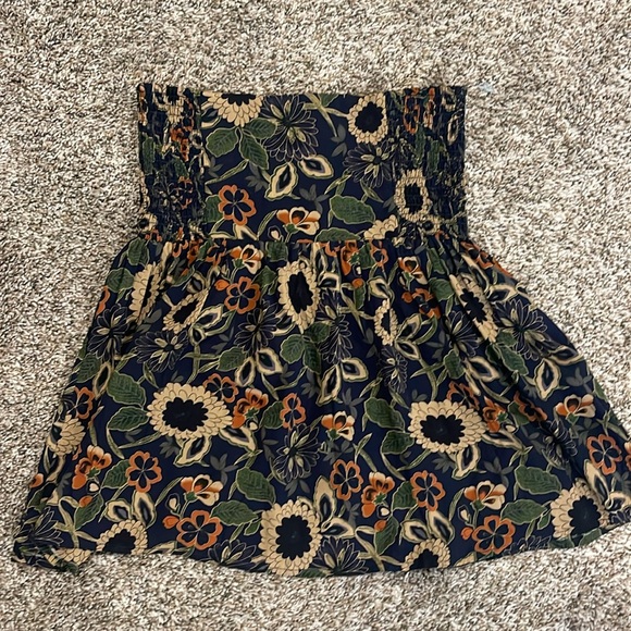 Natural Life Navy Floral Patterned Fabric size S - Picture 5 of 8